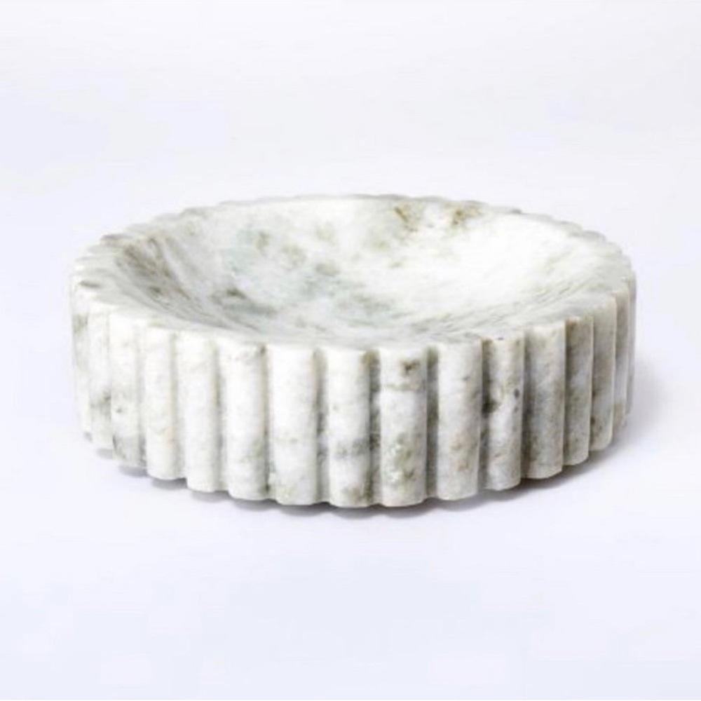 Target Toronto Fluted Marble Dish-Threshold with Studio Mcgee